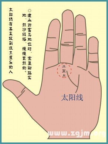 手相太阳线很短预示着什么