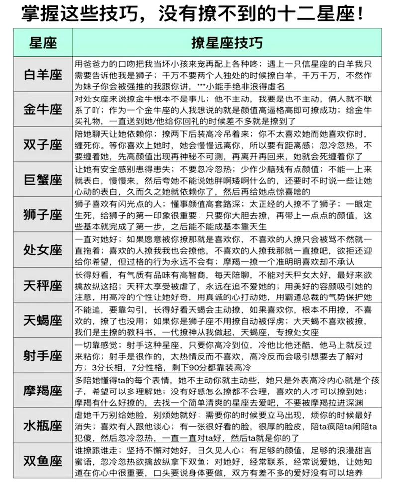 十二星座这辈子有追求的东西吗?