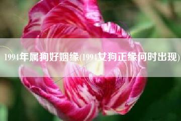 1994几月女天生好姻缘