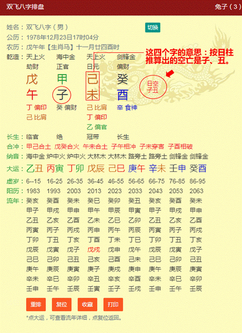 八字排盘怎么看