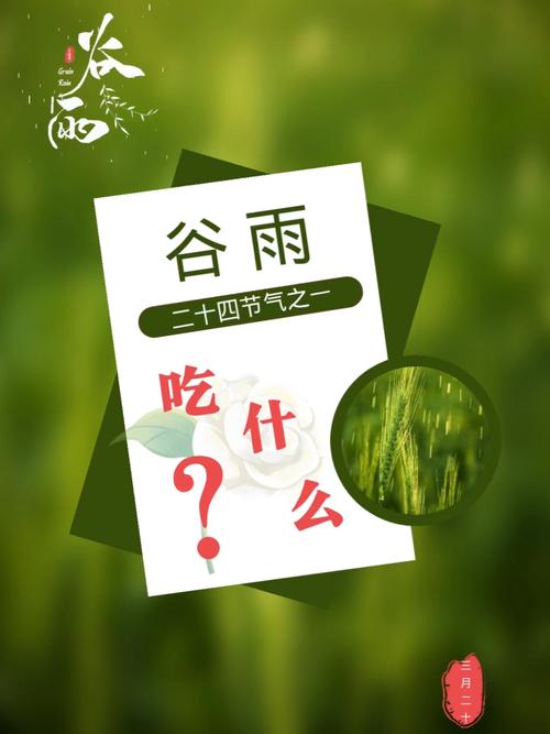 谷雨可以做什么活动可以吃什么