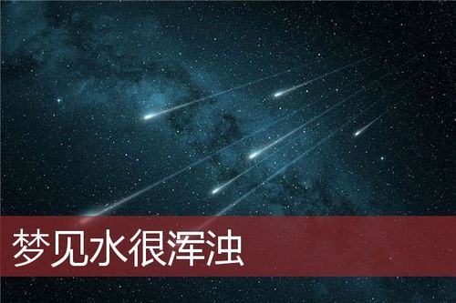 梦见混浊的水