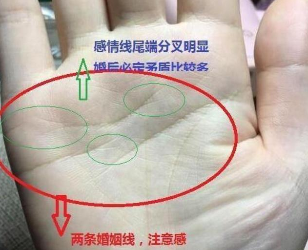 感情线断开一定会离婚怎么解释