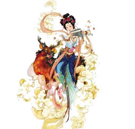 梦见天宫的小仙女