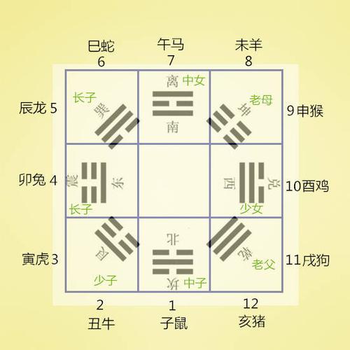 在八卦命格中 命格八卦图