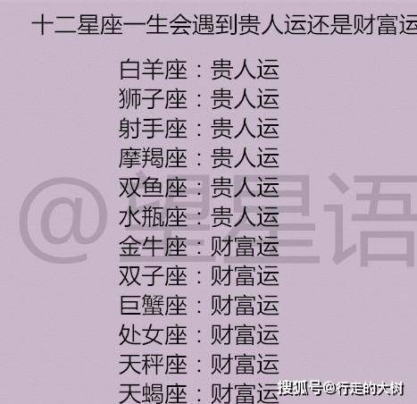 贵人运最好的3星座