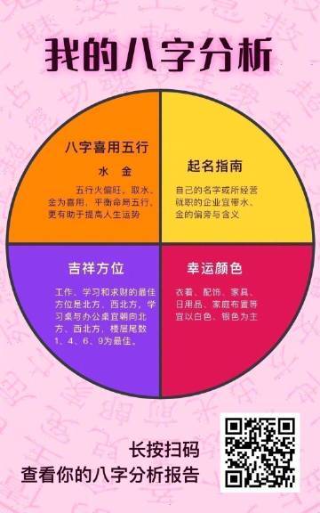 八字看你的一辈子运势