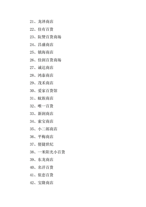 淘宝店名大全 好听的店铺名字及店铺取名字技巧