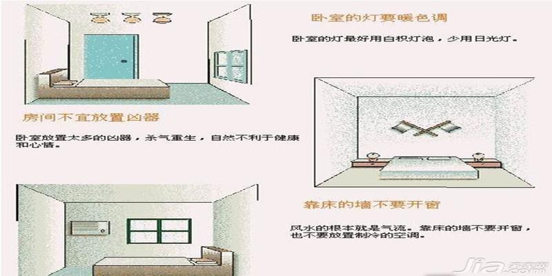家居风水布置的注意事项