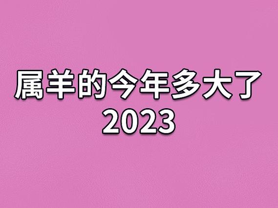 属羊人在2023年下半年要出大事吗