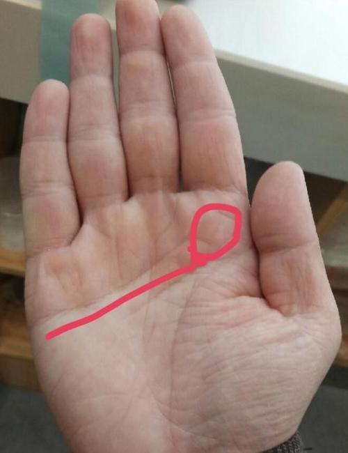 权印纹的手相