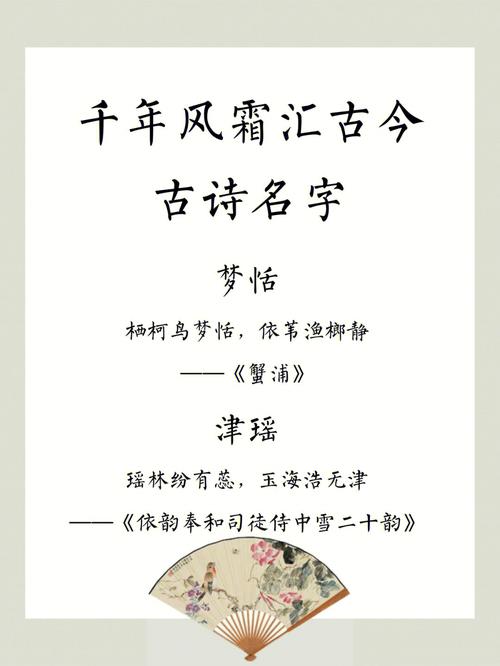 周易教你别错过的古诗中好名字