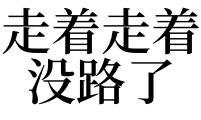 梦见无路可走