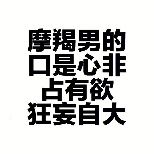 摩羯座男生的占有欲