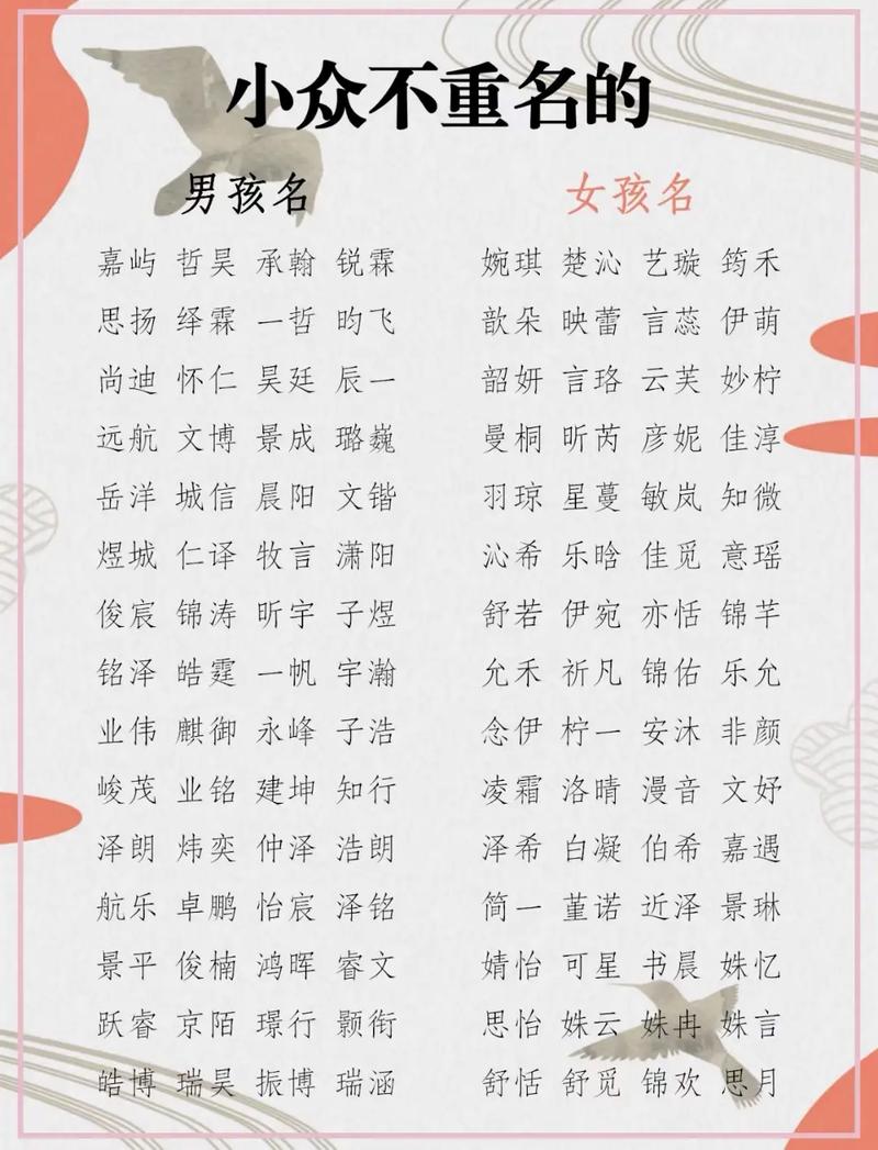 姓名里最好的100个字取名推荐