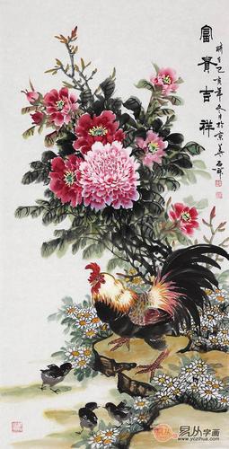 属虎的进门玄关挂什么画合适