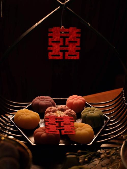 订婚的六样糕点