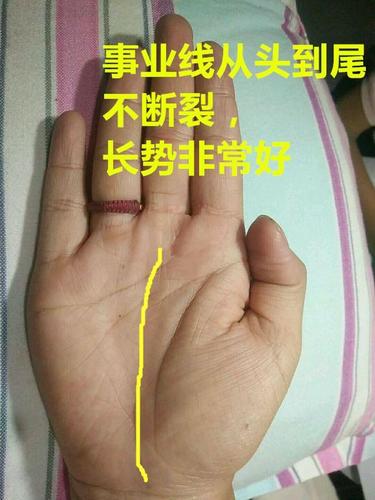 手相的竖纹 手相竖纹从头到尾