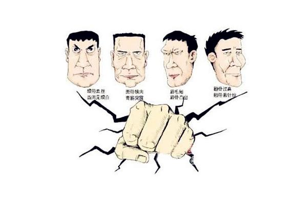 有暴力倾向的人的面相是什么特征