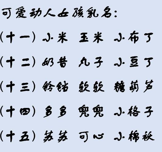 姓易的女孩名字可爱点的有哪些比较好