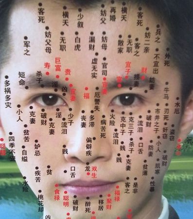男人面部最好的痣