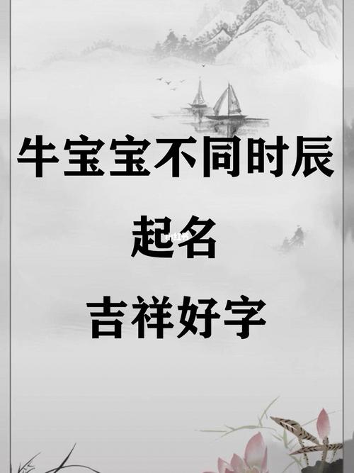 牛宝宝取名带什么字寓意好