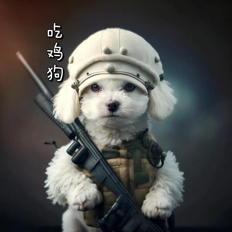 属狗第一次成功吃鸡的反应