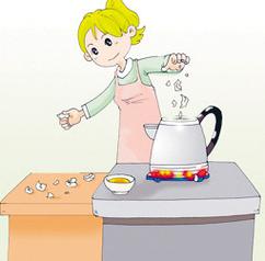 梦见烧水