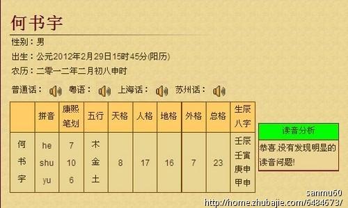 八字算命缺木之人如何取名?