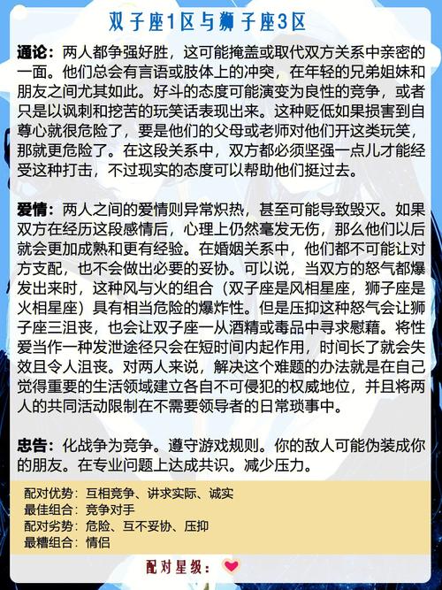 双子座和双子座配对指数